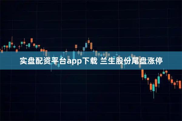 实盘配资平台app下载 兰生股份尾盘涨停